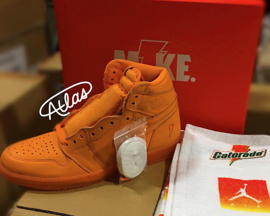 【12月26日】Nike Air Jordan 1 Gatorade “Orange Peel” （ナイキ エア ジョーダン 1 ゲータレード