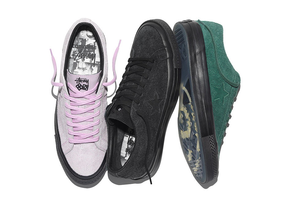 12/2,発売】Stussy × Converse Premium Editions “One Star