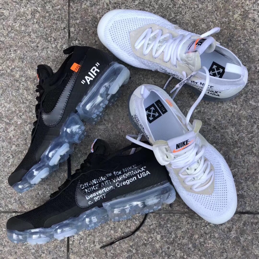 nike off-white vapormax v2 black 27.0