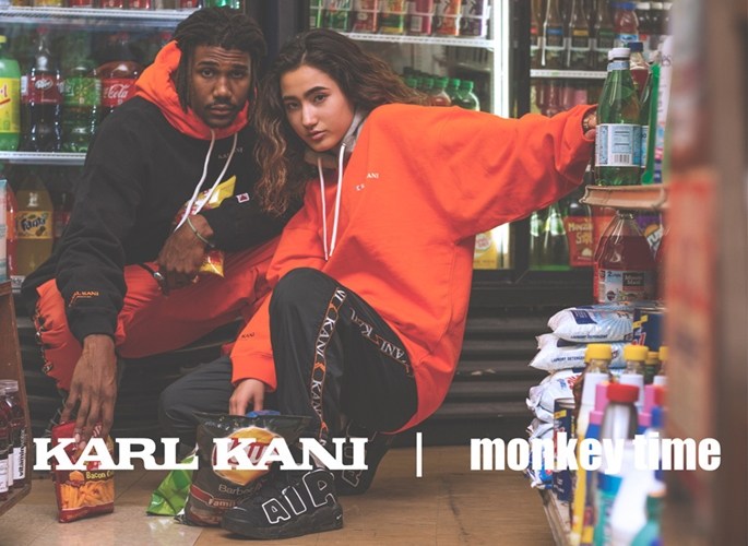 Karl Kani × monkey timeセットアップ