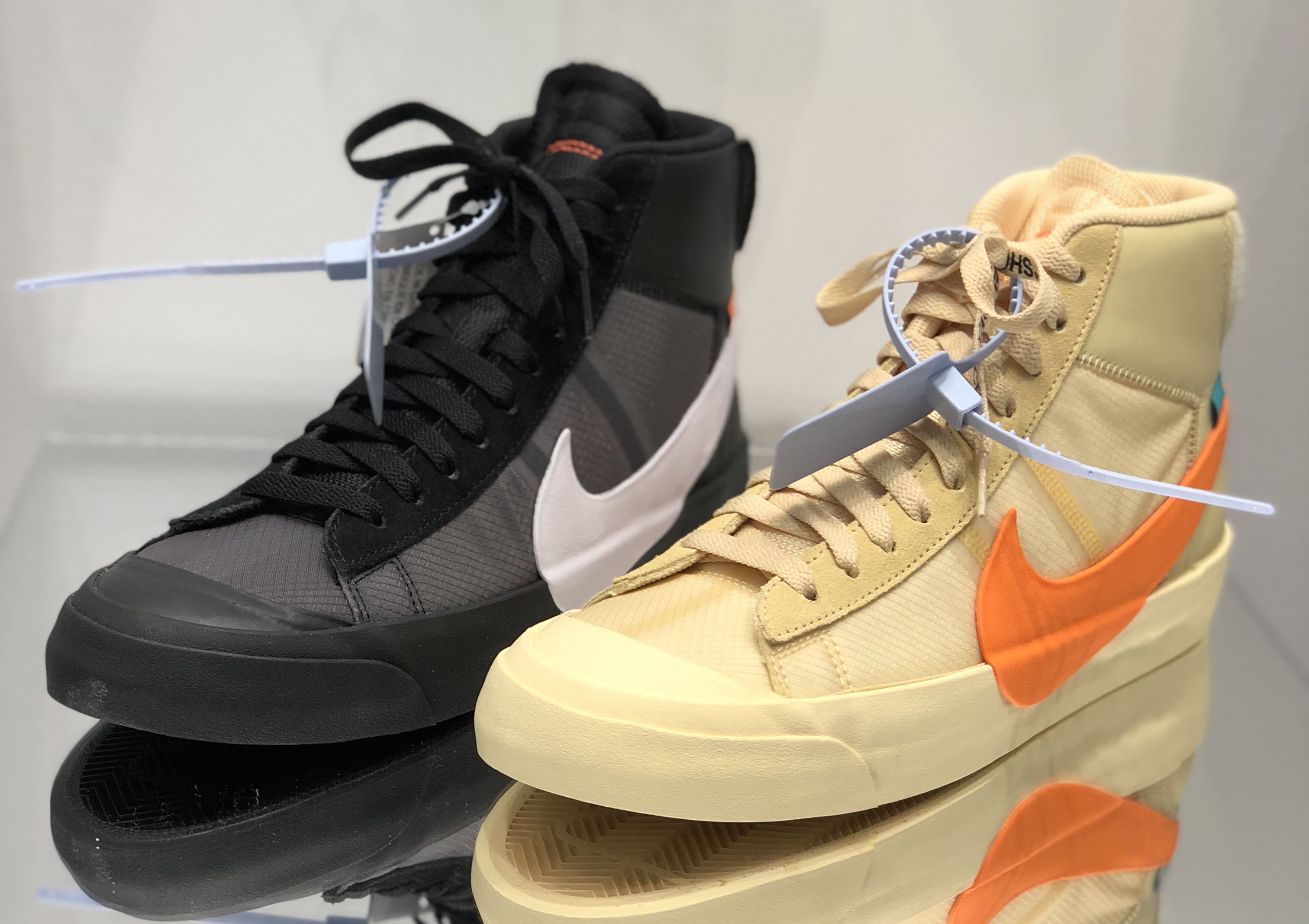 10月3日】Off-White x Nike Blazer Mid “Spooky” Pack 2カラー展開！